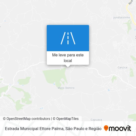 Estrada Municipal Ettore Palma mapa