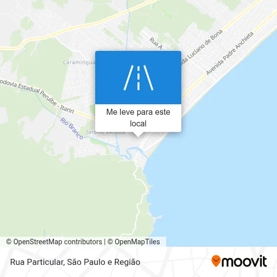 Rua Particular mapa