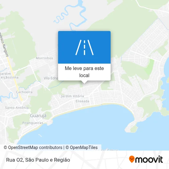 Rua O2 mapa