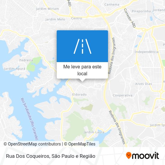 Rua Dos Coqueiros mapa