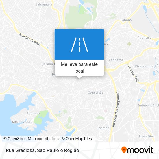 Rua Graciosa mapa