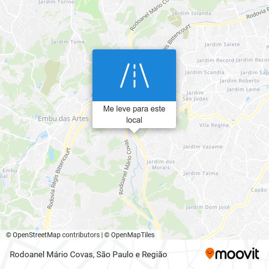 Rodoanel Mário Covas mapa