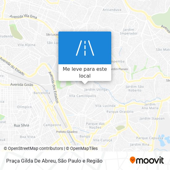 Praça Gilda De Abreu mapa