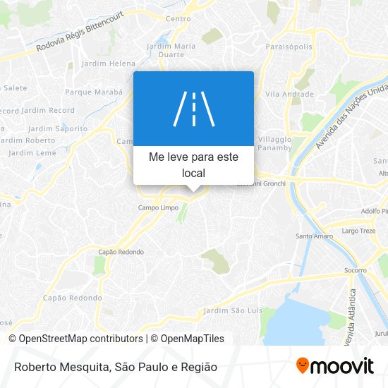 Roberto Mesquita mapa
