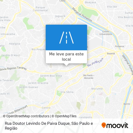 Rua Doutor Levindo De Paiva Duque mapa