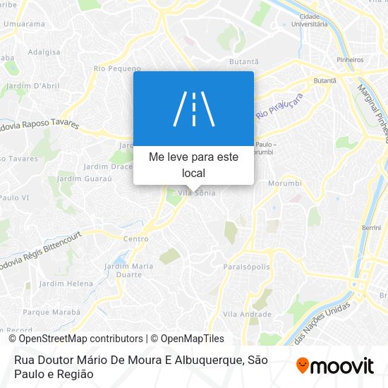Rua Doutor Mário De Moura E Albuquerque mapa