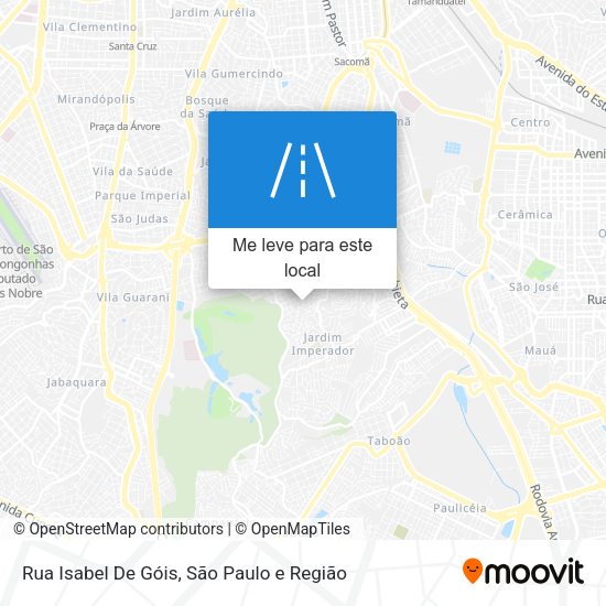Rua Isabel De Góis mapa