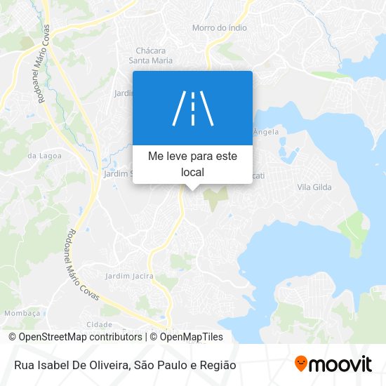 Rua Isabel De Oliveira mapa