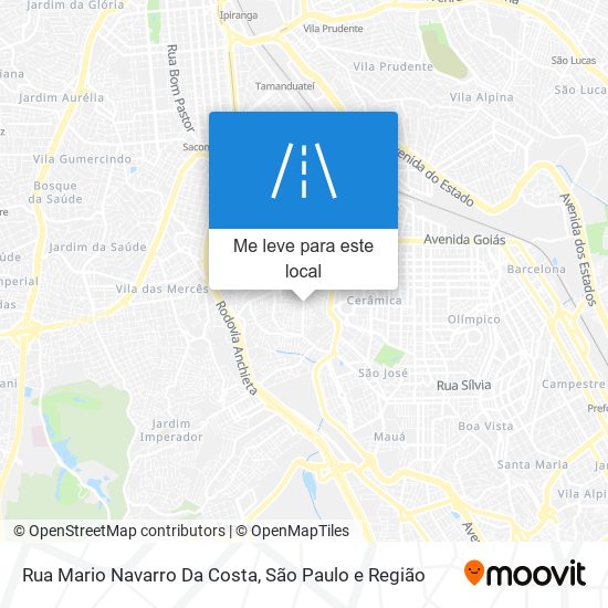 Rua Mario Navarro Da Costa mapa