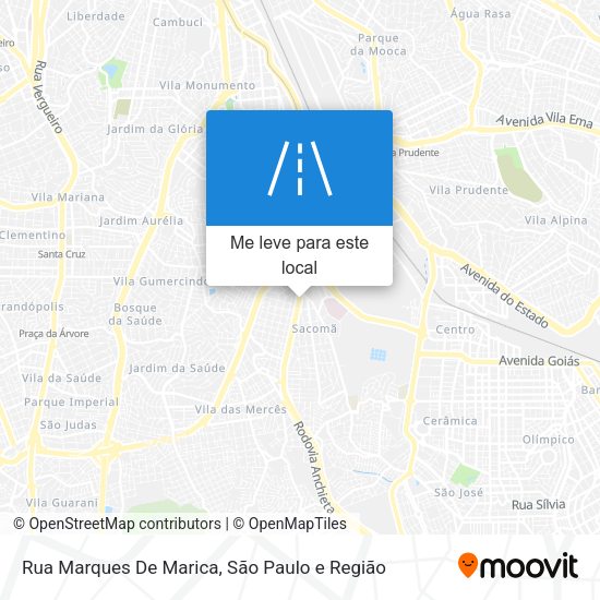 Rua Marques De Marica mapa