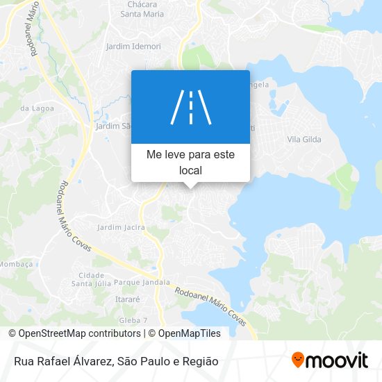 Rua Rafael Álvarez mapa
