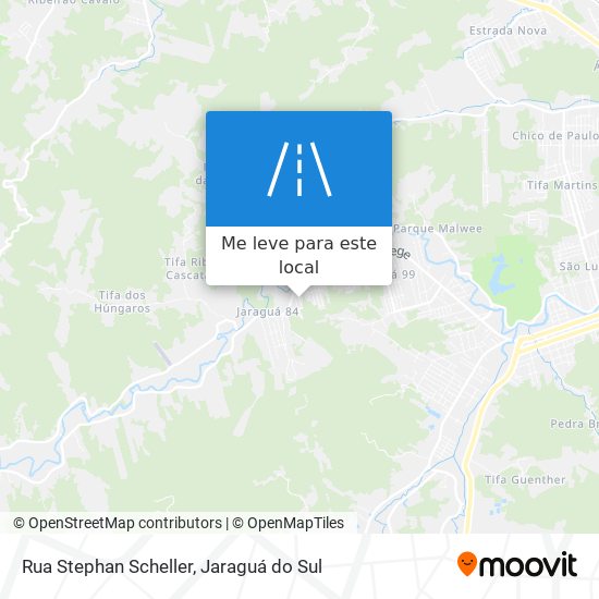 Rua Stephan Scheller mapa