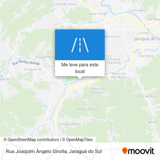 Rua Joaquim Ângelo Girolla mapa