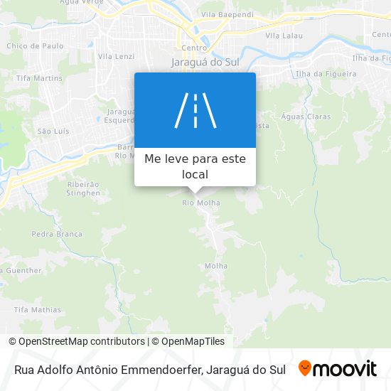 Rua Adolfo Antônio Emmendoerfer mapa