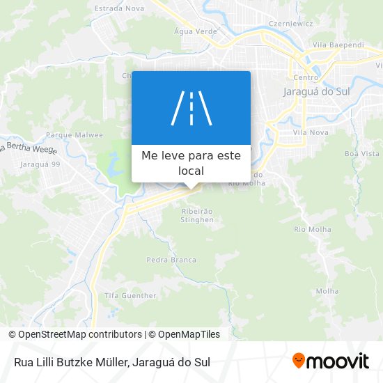 Rua Lilli Butzke Müller mapa