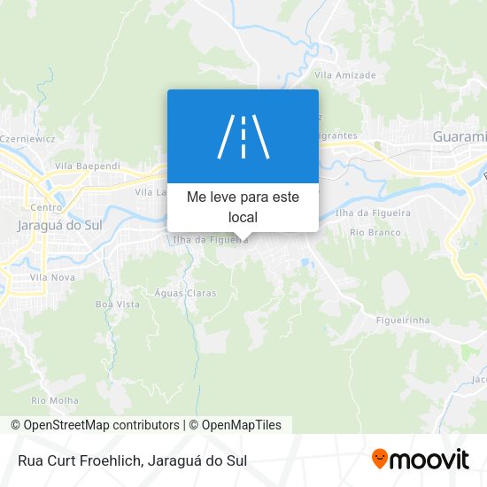 Rua Curt Froehlich mapa