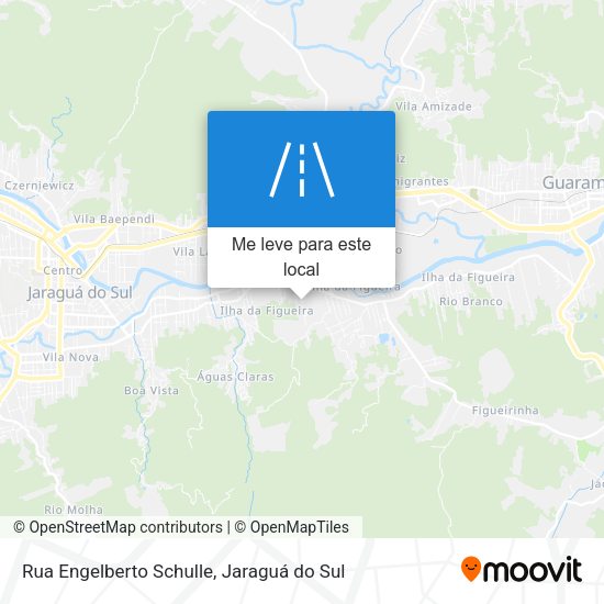 Rua Engelberto Schulle mapa