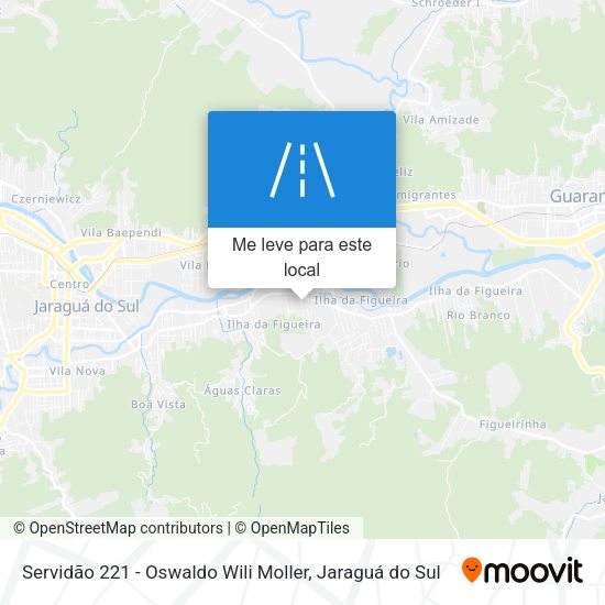 Servidão 221 - Oswaldo Wili Moller mapa