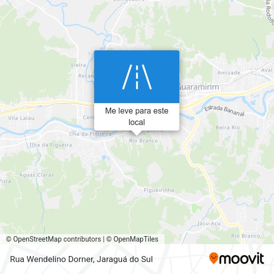 Rua Wendelino Dorner mapa