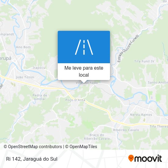 Ri 142 mapa