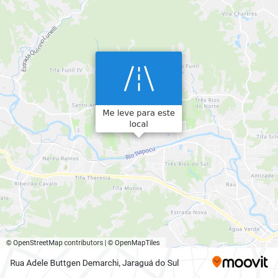 Rua Adele Buttgen Demarchi mapa