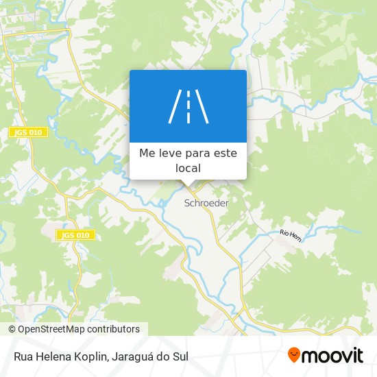 Rua Helena Koplin mapa