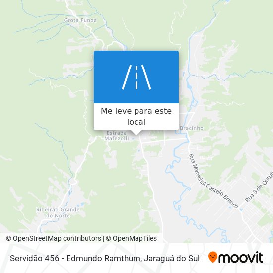 Servidão 456 - Edmundo Ramthum mapa