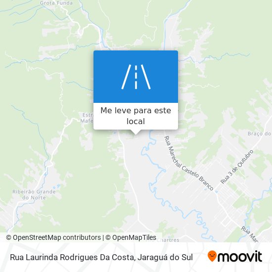 Rua Laurinda Rodrigues Da Costa mapa