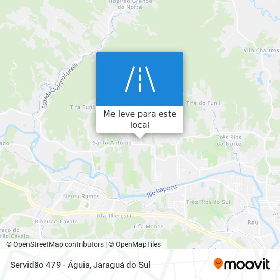 Servidão 479 - Águia mapa