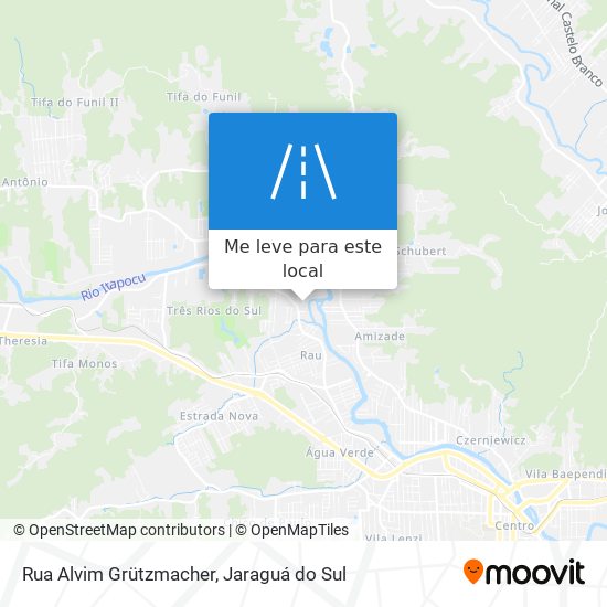 Rua Alvim Grützmacher mapa