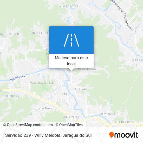Servidão 239 - Willy Meldola mapa