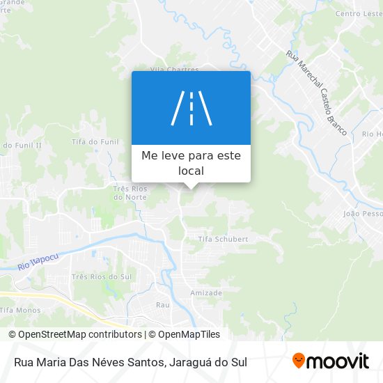 Rua Maria Das Néves Santos mapa