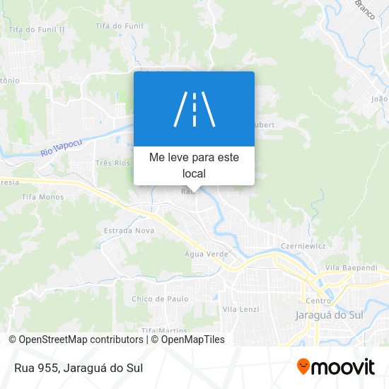 Rua 955 mapa