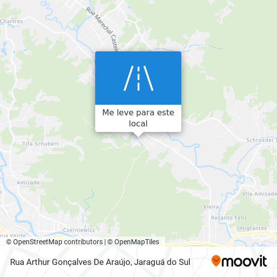 Rua Arthur Gonçalves De Araújo mapa