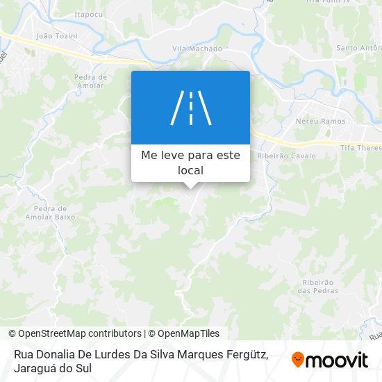 Rua Donalia De Lurdes Da Silva Marques Fergütz mapa