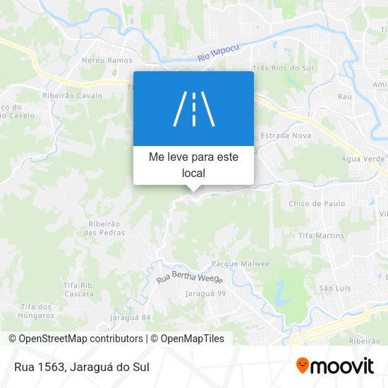 Rua 1563 mapa