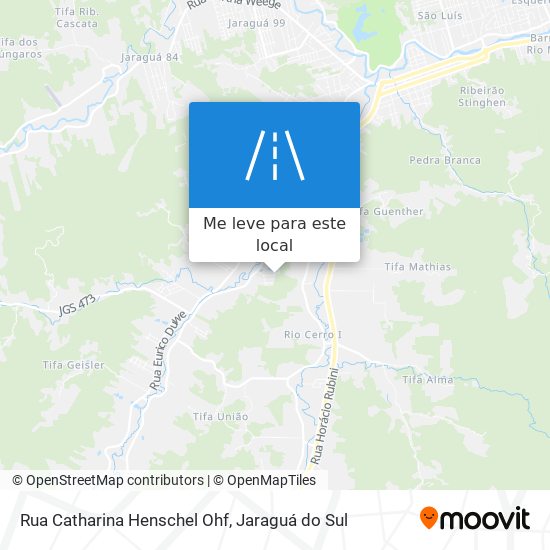 Rua Catharina Henschel Ohf mapa