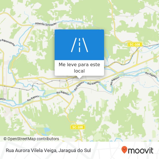 Rua Aurora Vilela Veiga mapa