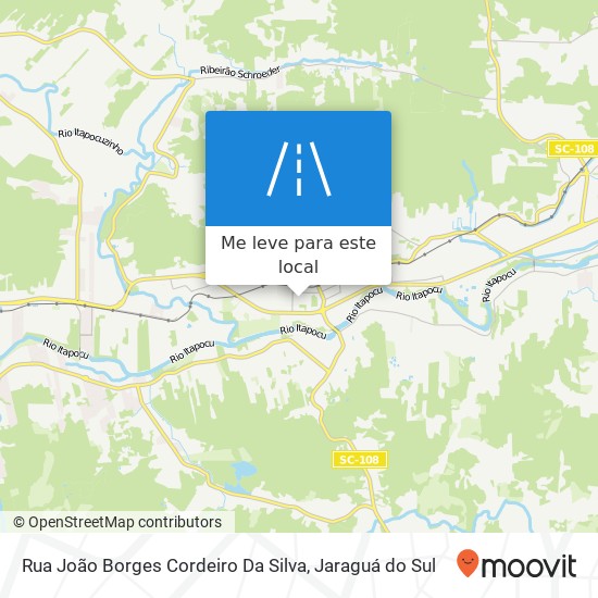 Rua João Borges Cordeiro Da Silva mapa