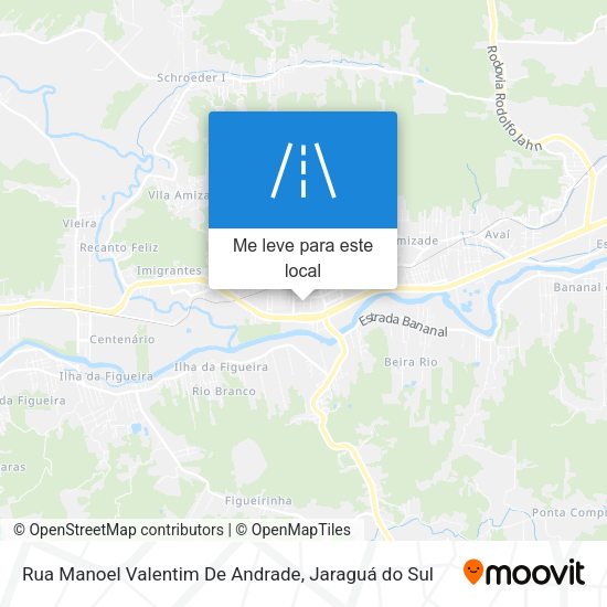Rua Manoel Valentim De Andrade mapa