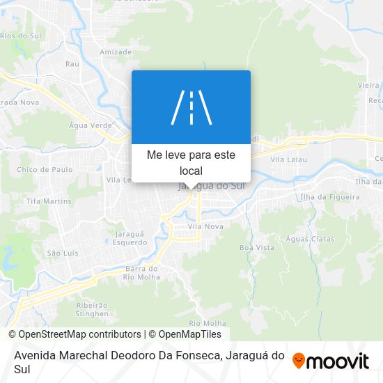 Avenida Marechal Deodoro Da Fonseca mapa