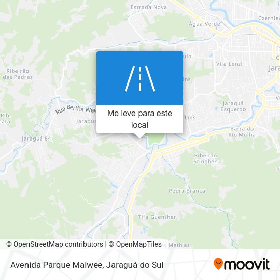 Avenida Parque Malwee mapa