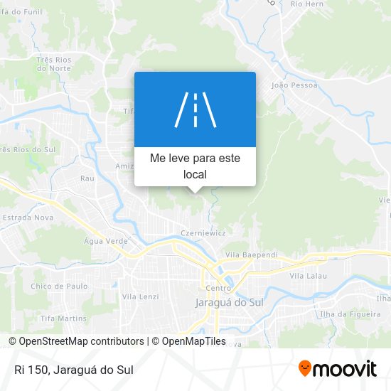 Ri 150 mapa