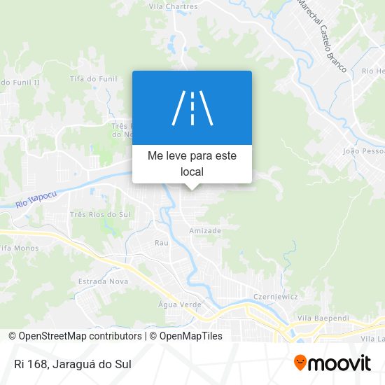Ri 168 mapa