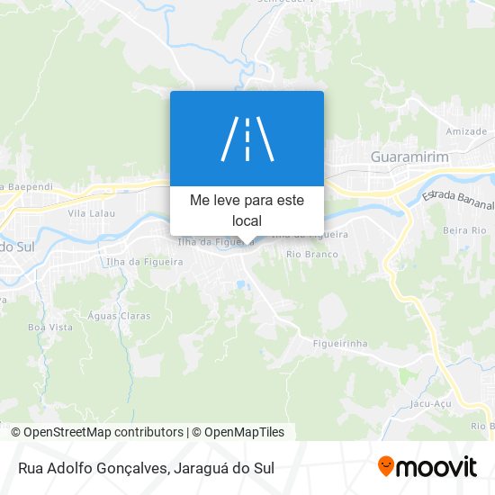 Rua Adolfo Gonçalves mapa