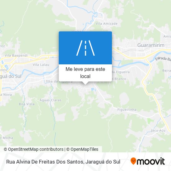 Rua Alvina De Freitas Dos Santos mapa