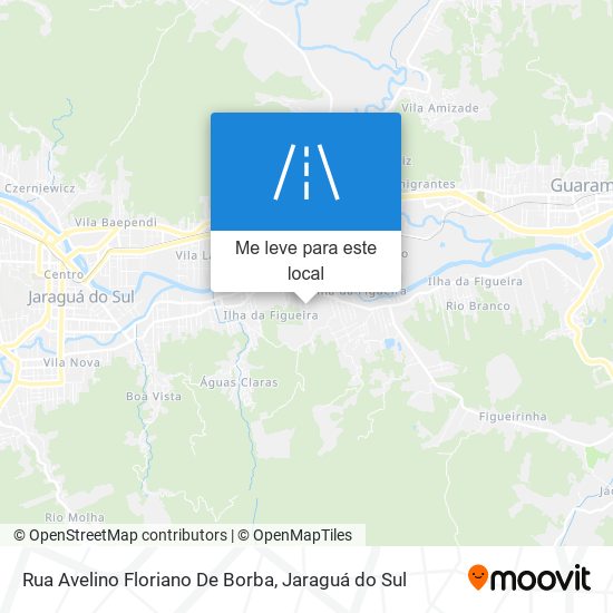 Rua Avelino Floriano De Borba mapa