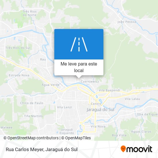 Rua Carlos Meyer mapa