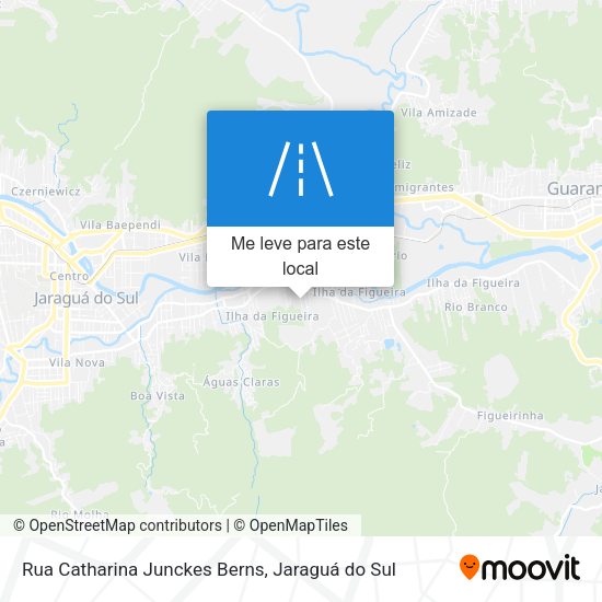Rua Catharina Junckes Berns mapa