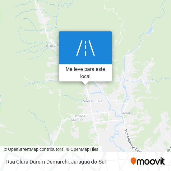 Rua Clara Darem Demarchi mapa